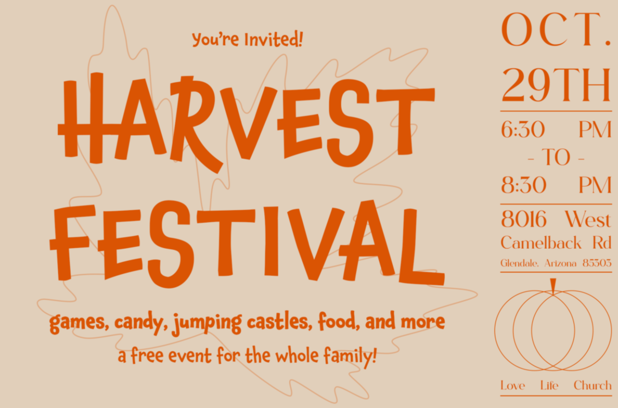 2023 Love Life Church Harvest Festival