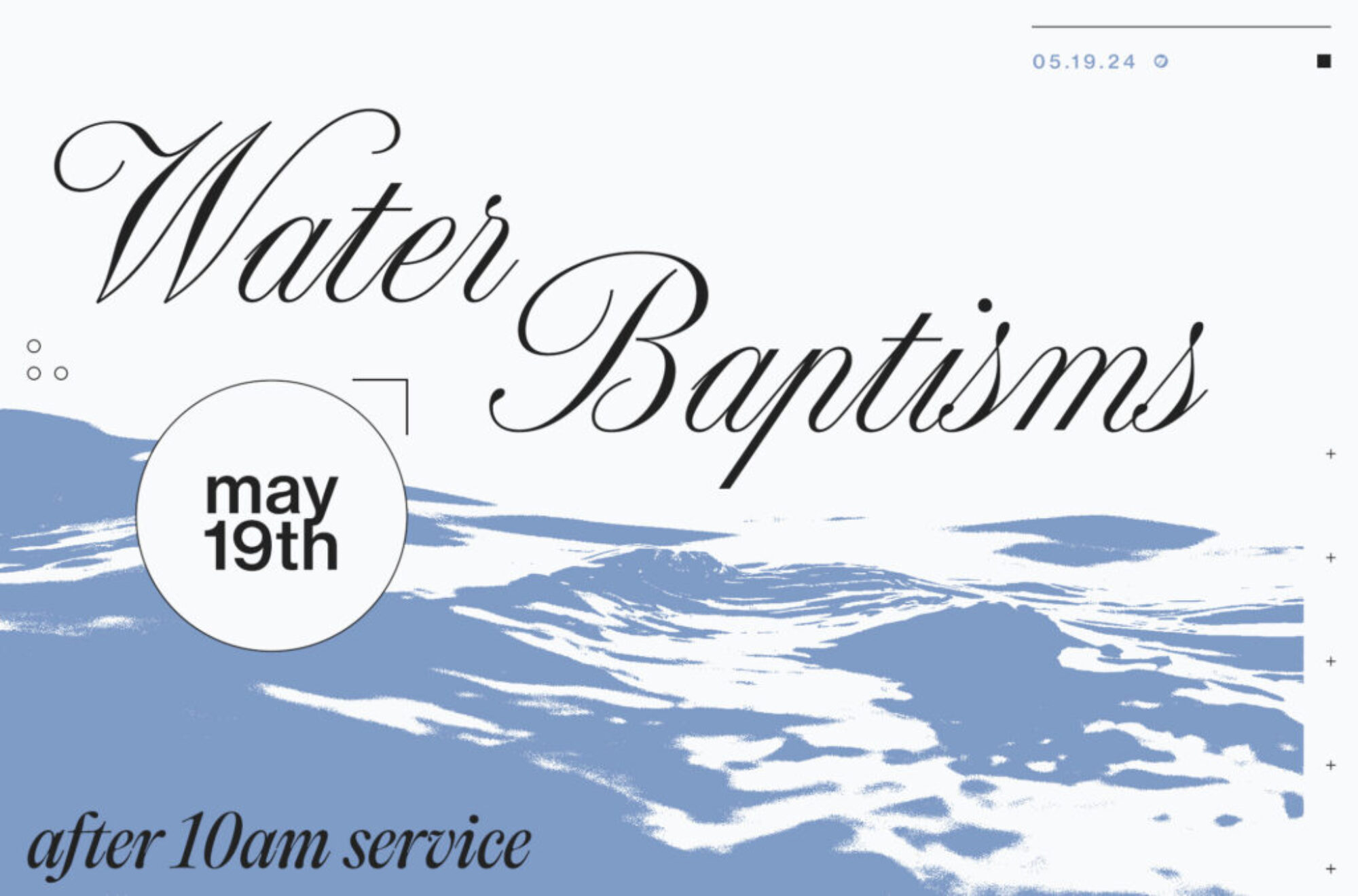 Water Baptisms (Click for More Info)